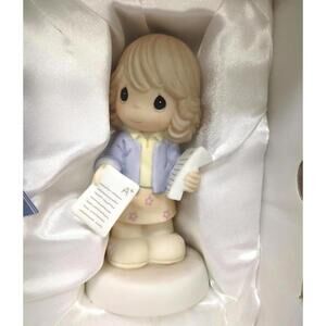 Precious Moments You Make the Grade Figurine With Tags
